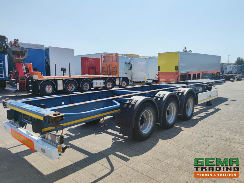 Krone SD 40 45 FT ContainerChassis 4720kg - BPW drum Brakes (O1503) - Xe chở container/ Sơ mi rơ moóc hoán đổi thân: hình 1 Krone SD 40 45 FT ContainerChassis 4720kg - BPW drum Brakes (O1503) - Xe chở container/ Sơ mi rơ moóc hoán đổi thân: hình 1
