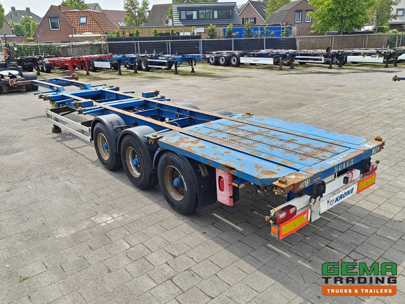 Krone SDC 27 3 assen BPW - DrumBrakes - 5340KG - 2x 20FT 1x 30FT 1x40FT - NL kenteken - Xe chở container/ Sơ mi rơ moóc hoán đổi thân: hình 3 Krone SDC 27 3 assen BPW - DrumBrakes - 5340KG - 2x 20FT 1x 30FT 1x40FT - NL kenteken - Xe chở container/ Sơ mi rơ moóc hoán đổi thân: hình 3