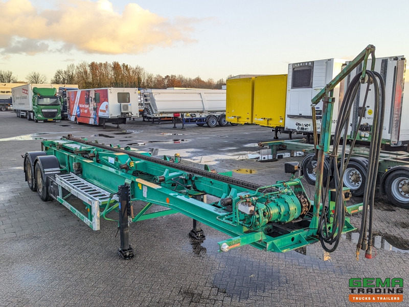 Xe chở container/ Sơ mi rơ moóc hoán đổi thân LAG O-2-33 EZCL 2-Assen BPW - Trommelremmen - Translift TL-26.65 KettingSysteem 9.6m: hình 6