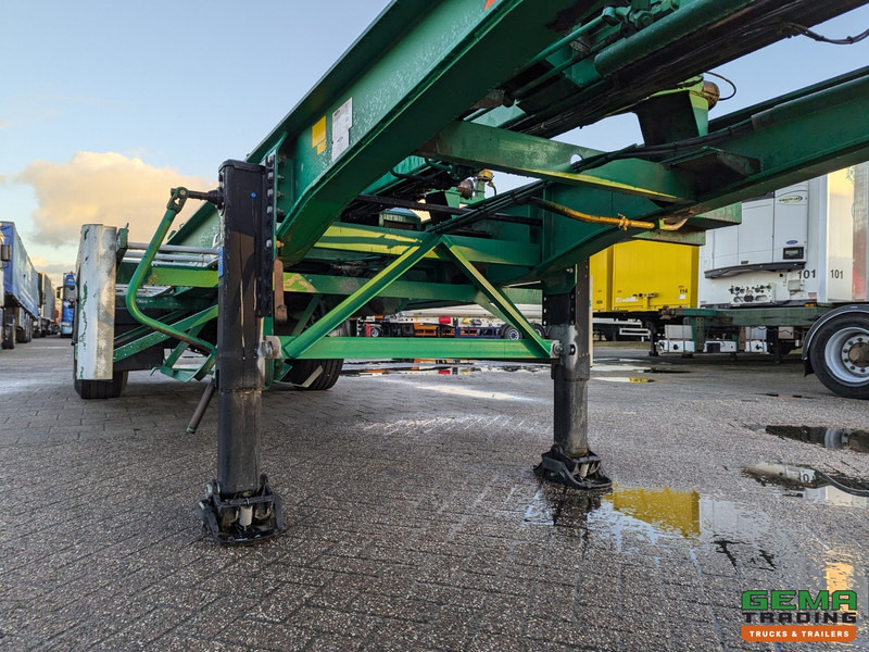 Xe chở container/ Sơ mi rơ moóc hoán đổi thân LAG O-2-33 EZCL 2-Assen BPW - Trommelremmen - Translift TL-26.65 KettingSysteem 9.6m: hình 9