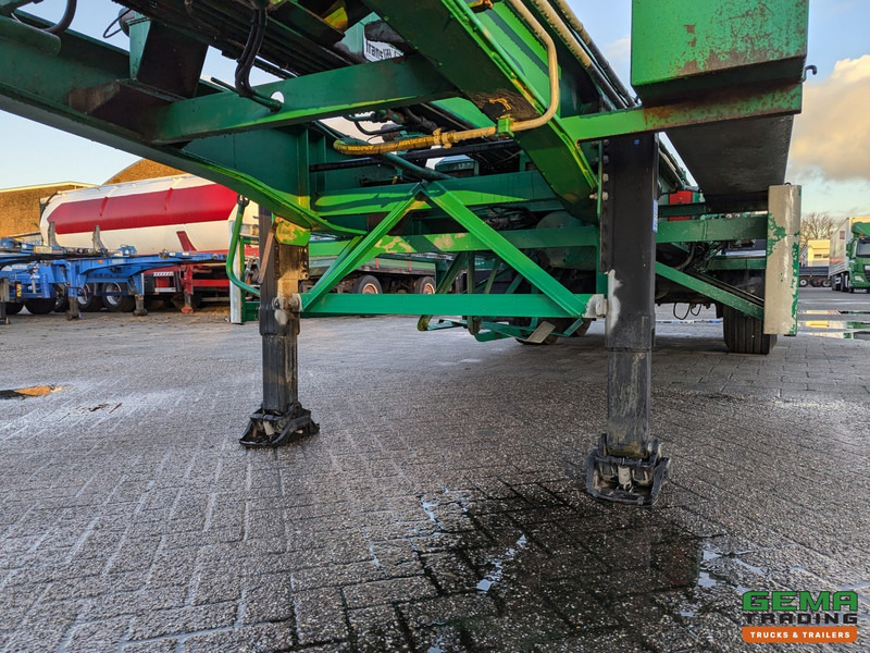 Xe chở container/ Sơ mi rơ moóc hoán đổi thân LAG O-2-33 EZCL 2-Assen BPW - Trommelremmen - Translift TL-26.65 KettingSysteem 9.6m: hình 10
