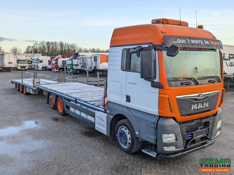MAN TGX 26.500 6x2/4 LL Euro6 - Retarder + Recker FZ3 3-Assige Aanhanger - Uitschuifbaar - Xe tải chuyên chở tự động: hình 3 MAN TGX 26.500 6x2/4 LL Euro6 - Retarder + Recker FZ3 3-Assige Aanhanger - Uitschuifbaar - Xe tải chuyên chở tự động: hình 3