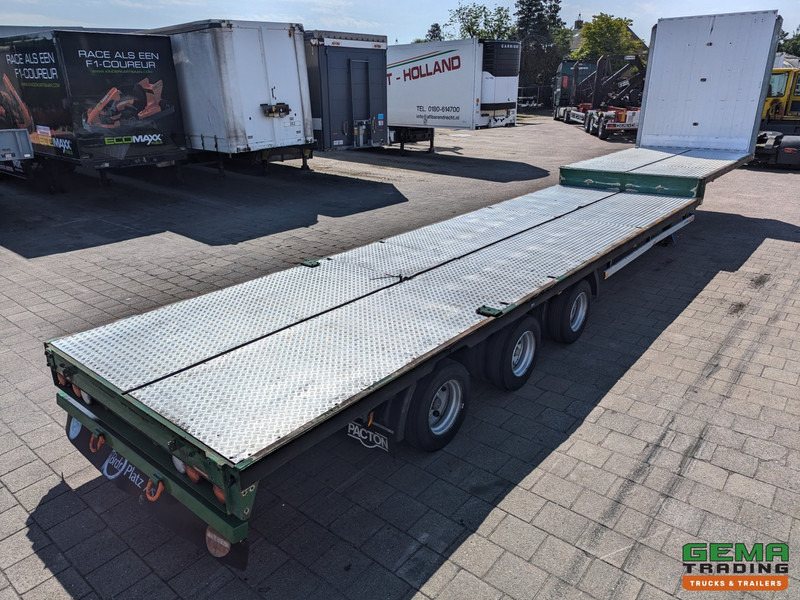 Pacton SXD3 3-Assen - Semi Dieplader - Hydr. Steunpoten - Traanplaat vloer - 3e as naloop gestuurd - Sơ mi rơ moóc thùng thấp: hình 2 Pacton SXD3 3-Assen - Semi Dieplader - Hydr. Steunpoten - Traanplaat vloer - 3e as naloop gestuurd - Sơ mi rơ moóc thùng thấp: hình 2