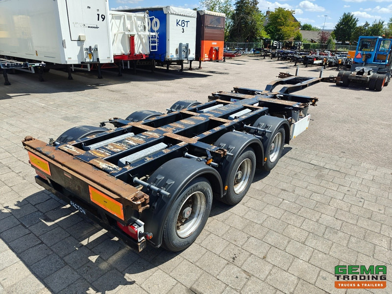Pacton T3-010 3-Assen SAF - MULTI - Trommelremmen - LiftAs - 3x Uitschuifbaar - 04/2026 APK - Xe chở container/ Sơ mi rơ moóc hoán đổi thân: hình 1 Pacton T3-010 3-Assen SAF - MULTI - Trommelremmen - LiftAs - 3x Uitschuifbaar - 04/2026 APK - Xe chở container/ Sơ mi rơ moóc hoán đổi thân: hình 1