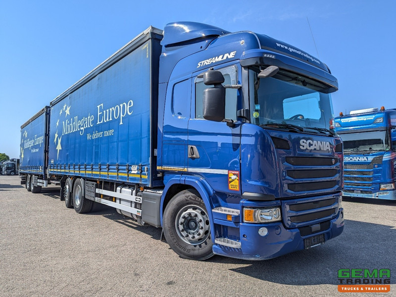 Scania G410 6x2/4 Streamline Euro6 - Retarder + Van Hool 2-Assige Aanhanger - SchuifzeilenCombi - SmartTachoV2 - Xe tải hộp: hình 2 Scania G410 6x2/4 Streamline Euro6 - Retarder + Van Hool 2-Assige Aanhanger - SchuifzeilenCombi - SmartTachoV2 - Xe tải hộp: hình 2