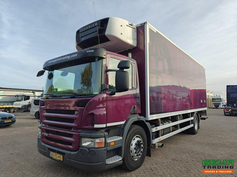 Scania P230 4x2 Dagcab Euro5 - Koel-VriesBak 7.5m + Carrier Supra 950MT + Laadklep 2000kg - Xe tải đông lạnh: hình 1 Scania P230 4x2 Dagcab Euro5 - Koel-VriesBak 7.5m + Carrier Supra 950MT + Laadklep 2000kg - Xe tải đông lạnh: hình 1