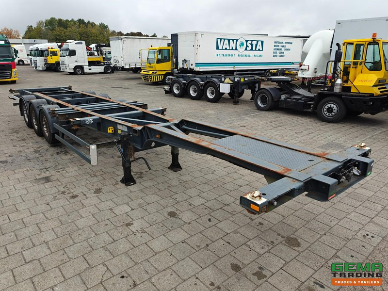 Schmitz Cargobull SCF 24 G 3-Assen MB - LiftAs - Schijfremmen - Vast Chassis - 2x20FT 1x30FT 40FT aansluiting - Xe chở container/ Sơ mi rơ moóc hoán đổi thân: hình 4 Schmitz Cargobull SCF 24 G 3-Assen MB - LiftAs - Schijfremmen - Vast Chassis - 2x20FT 1x30FT 40FT aansluiting - Xe chở container/ Sơ mi rơ moóc hoán đổi thân: hình 4