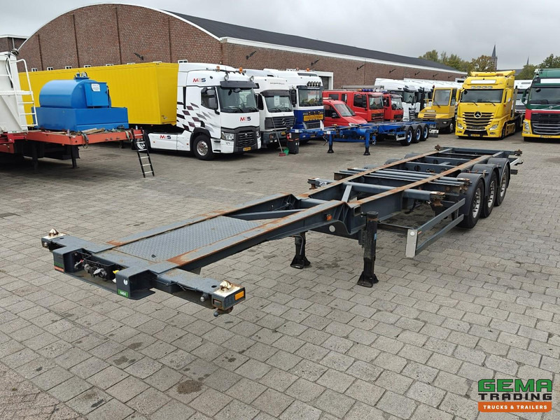 Schmitz Cargobull SCF 24 G 3-Assen MB - LiftAs - Schijfremmen - Vast Chassis - 2x20FT 1x30FT 40FT aansluiting - Xe chở container/ Sơ mi rơ moóc hoán đổi thân: hình 2 Schmitz Cargobull SCF 24 G 3-Assen MB - LiftAs - Schijfremmen - Vast Chassis - 2x20FT 1x30FT 40FT aansluiting - Xe chở container/ Sơ mi rơ moóc hoán đổi thân: hình 2
