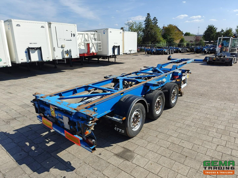 Van Hool 3B0079 3-Assen SAF - Schijfremmen - Alle aansluitingen / Universeel chassis - Xe chở container/ Sơ mi rơ moóc hoán đổi thân: hình 1 Van Hool 3B0079 3-Assen SAF - Schijfremmen - Alle aansluitingen / Universeel chassis - Xe chở container/ Sơ mi rơ moóc hoán đổi thân: hình 1