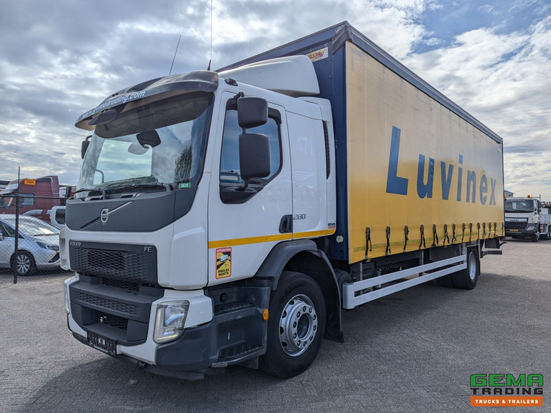 Volvo FE 280 4x2 Dagcab Euro6 - 6 CIL - Schuifzeilenbak 8.6m + Laadklep 2000kg - Xe tải thùng mui bạt: hình 1 Volvo FE 280 4x2 Dagcab Euro6 - 6 CIL - Schuifzeilenbak 8.6m + Laadklep 2000kg - Xe tải thùng mui bạt: hình 1