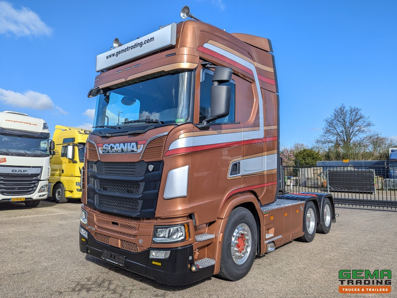 Scania S730 6x4 Topline Euro6 - V8 - Retarder - Costum Interior - Vollucht - Alcoa's - Xe đầu kéo: hình 1 Scania S730 6x4 Topline Euro6 - V8 - Retarder - Costum Interior - Vollucht - Alcoa's - Xe đầu kéo: hình 1