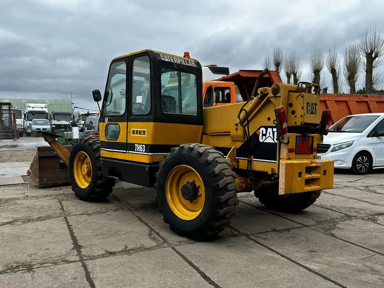 CAT Caterpillar TH63 4X4X4 Telehandler - Xe nhấc hình viễn vọng kính: hình 3 CAT Caterpillar TH63 4X4X4 Telehandler - Xe nhấc hình viễn vọng kính: hình 3