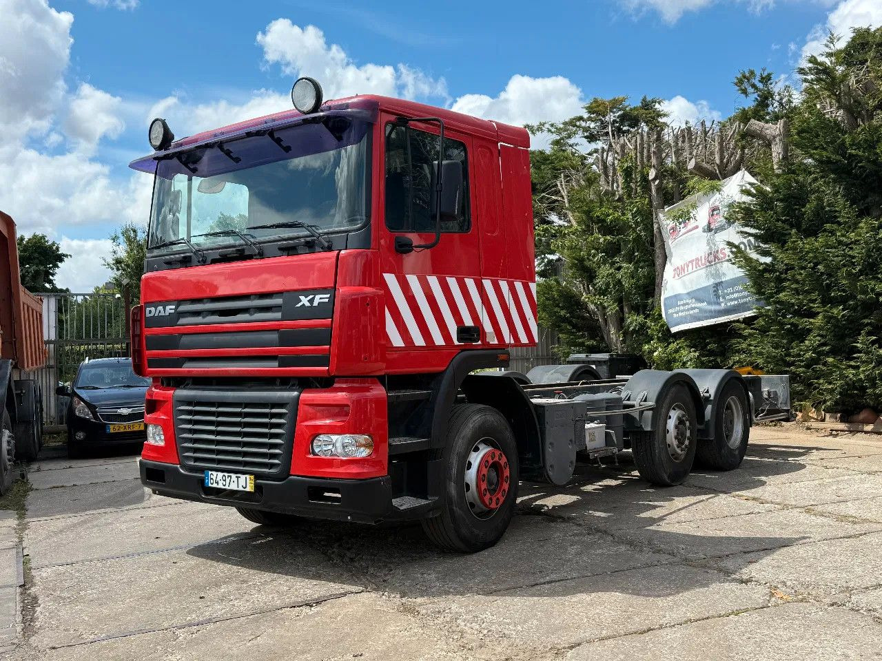DAF 95.380 ATI 6X2 Chassis ZF Manual Gearbox - Xe tải khung gầm: hình 2 DAF 95.380 ATI 6X2 Chassis ZF Manual Gearbox - Xe tải khung gầm: hình 2