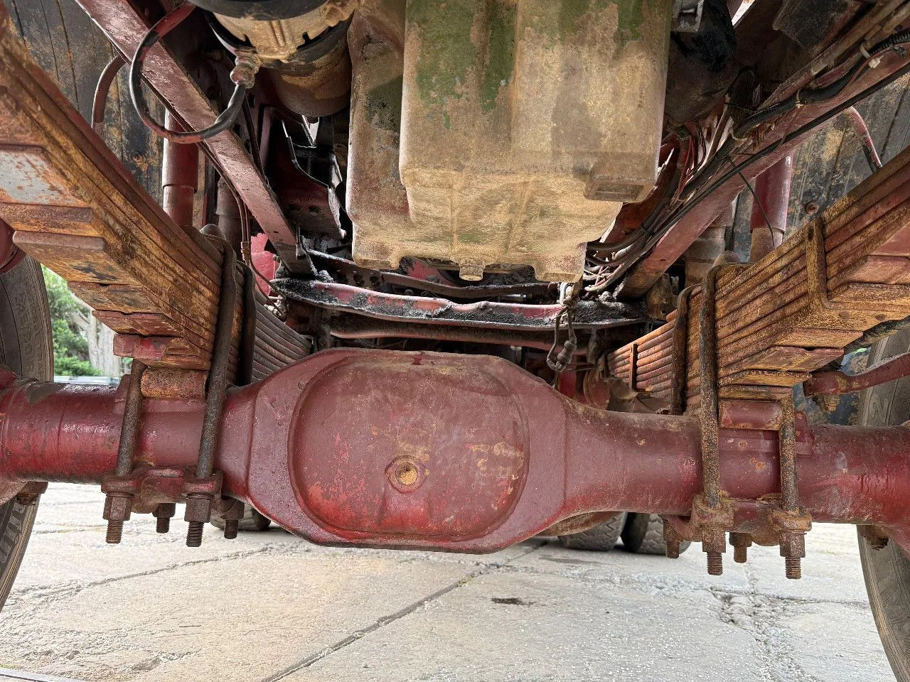 Xe tải thùng lửng/ Phẳng Mercedes-Benz SK 2628 V8 6X6 Platform Spring/Spring Manual gea: hình 9