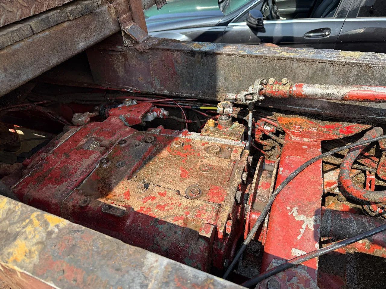 Xe tải thùng lửng/ Phẳng Mercedes-Benz SK 2628 V8 6X6 Platform Spring/Spring Manual gea: hình 16