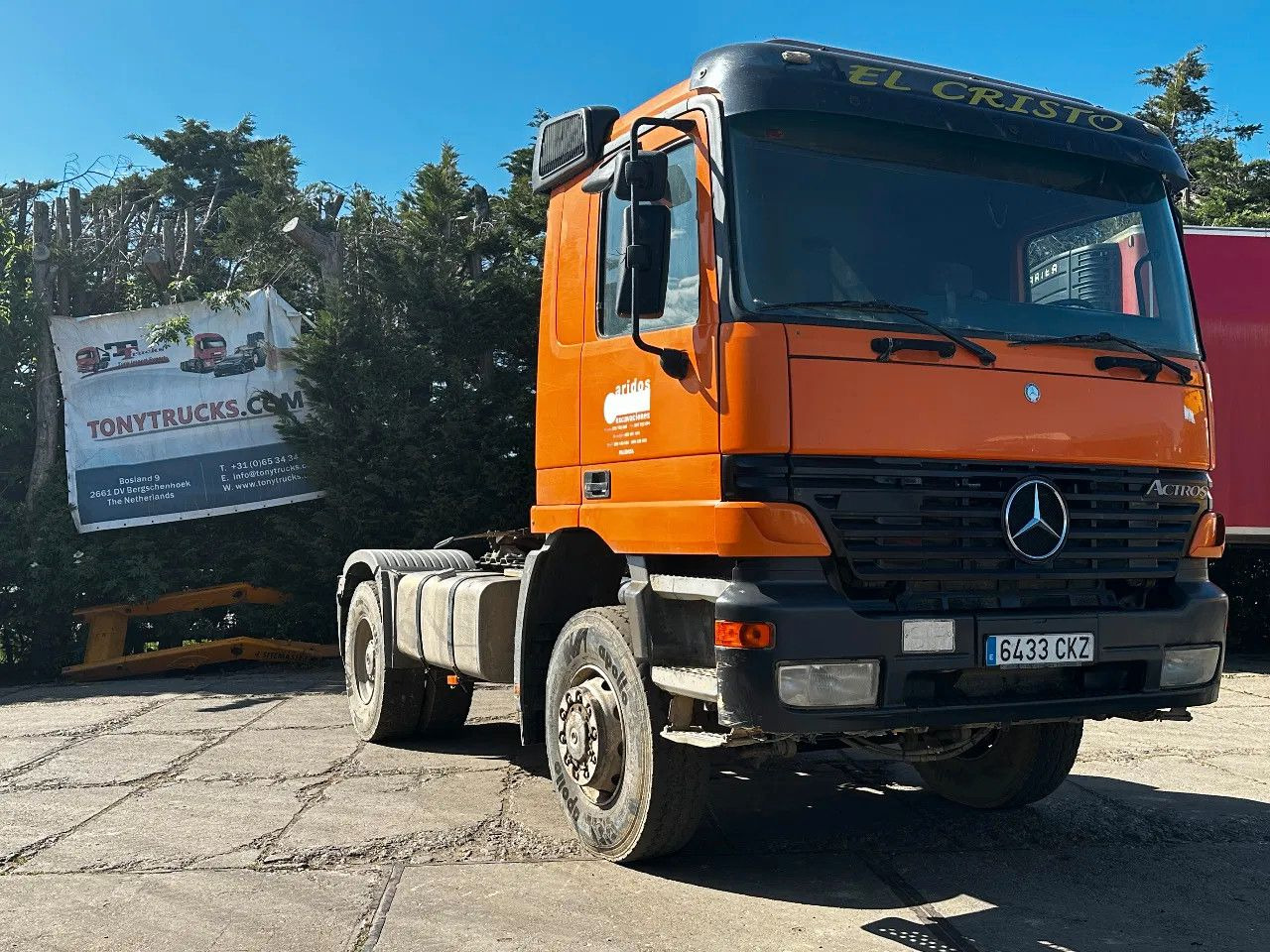 Mercedes-Benz Actros 2040 V6 4X4 Tractor-Unit Spring/Spring EP - Xe đầu kéo: hình 1 Mercedes-Benz Actros 2040 V6 4X4 Tractor-Unit Spring/Spring EP - Xe đầu kéo: hình 1