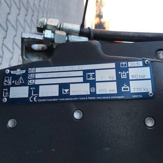 Ngàm kẹp Cascade 360° Rotating Paper Roll Clamp: hình 8 Ngàm kẹp Cascade 360° Rotating Paper Roll Clamp: hình 8