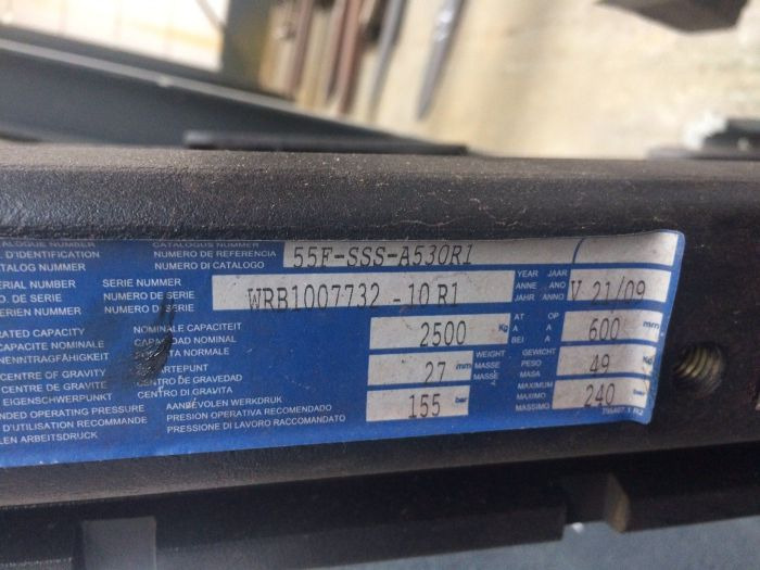 Cascade Sideshift 1400 mm - Đính kèm cho Thiết bị xử lý vật liệu: hình 2 Cascade Sideshift 1400 mm - Đính kèm cho Thiết bị xử lý vật liệu: hình 2