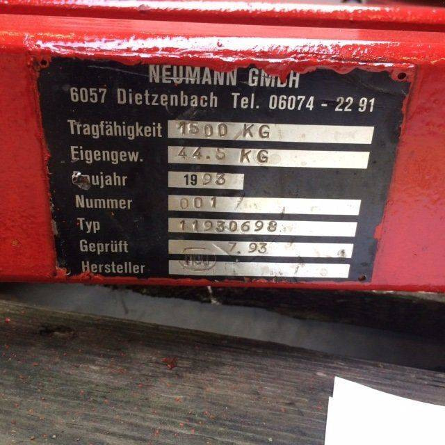Neumann Battery lifting beam - Đính kèm: hình 2 Neumann Battery lifting beam - Đính kèm: hình 2