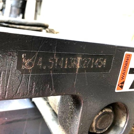 Ngàm kẹp cho Thiết bị xử lý vật liệu Kaup Bale Clamp with side shift: hình 1