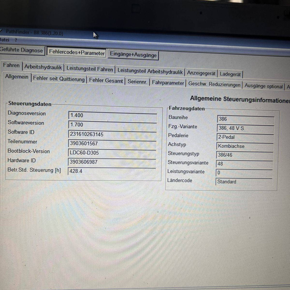 Xe nâng điện Linde E20PH (386): hình 12