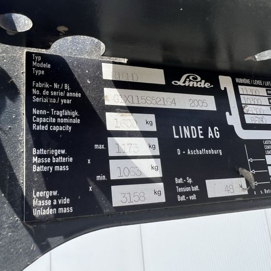 Linde R16HD (115) - Xe tải tiếp cận: hình 2 Linde R16HD (115) - Xe tải tiếp cận: hình 2