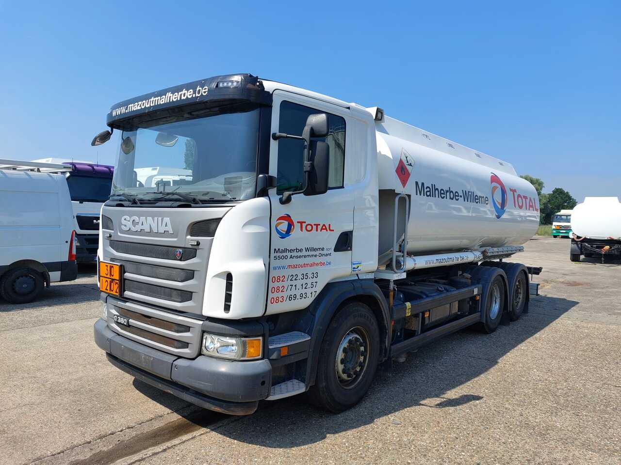 SCANIA PRT - Xe bồn: hình 1 SCANIA PRT - Xe bồn: hình 1