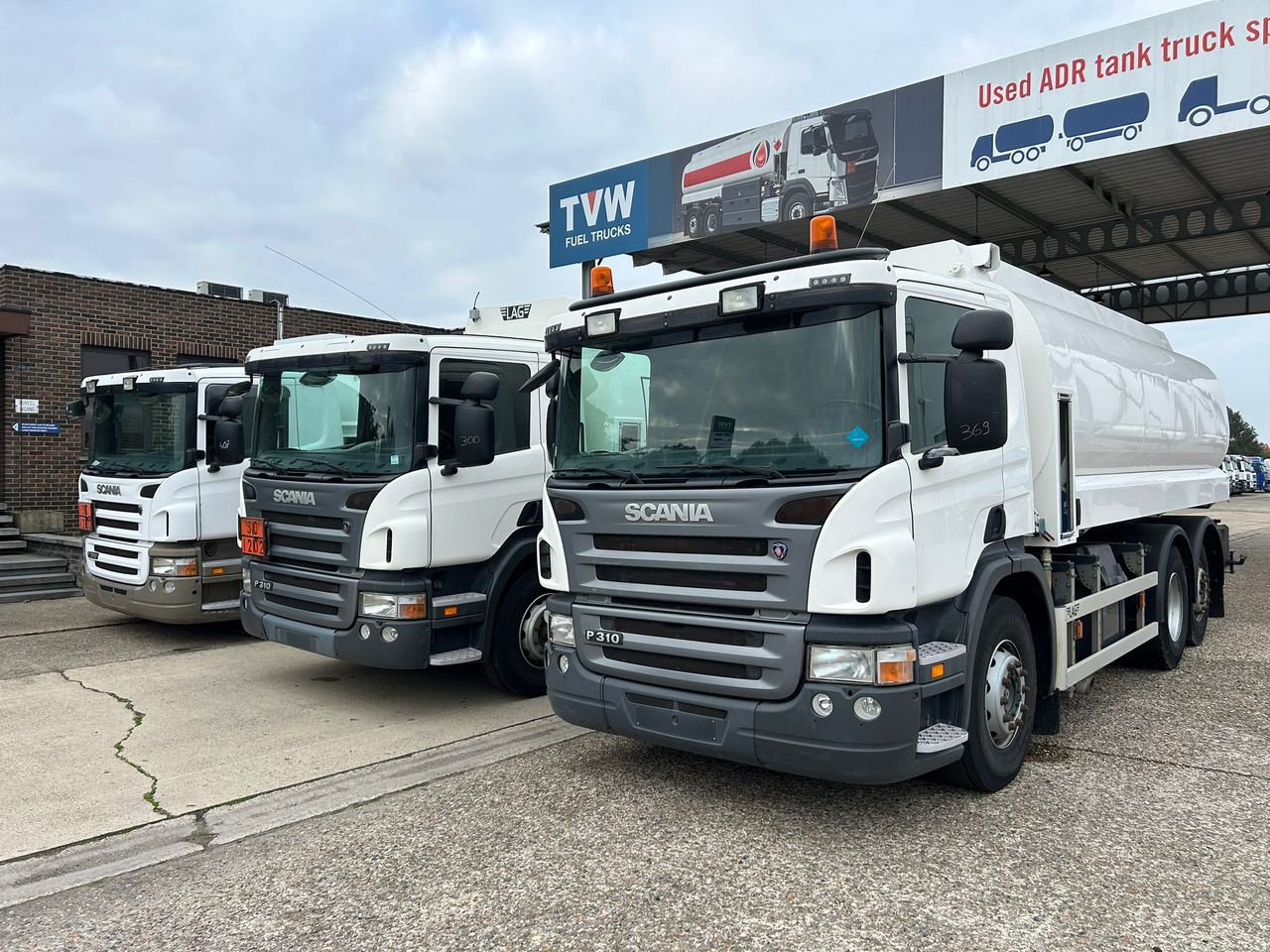 SCANIA PRT, P310, P380 (lot of 3) - Xe bồn: hình 1 SCANIA PRT, P310, P380 (lot of 3) - Xe bồn: hình 1