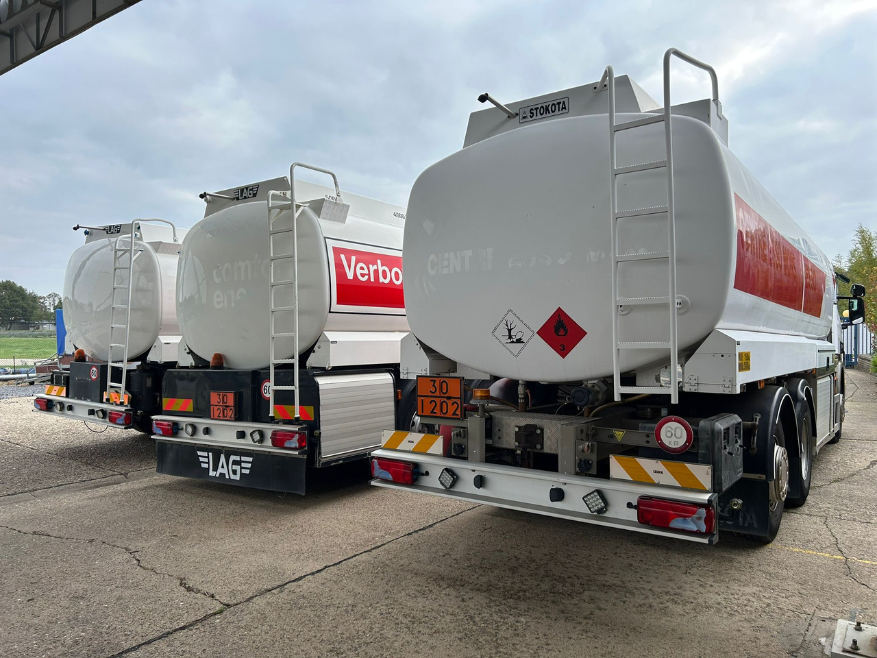 SCANIA PRT, P310, P380 (lot of 3) - Xe bồn: hình 4 SCANIA PRT, P310, P380 (lot of 3) - Xe bồn: hình 4