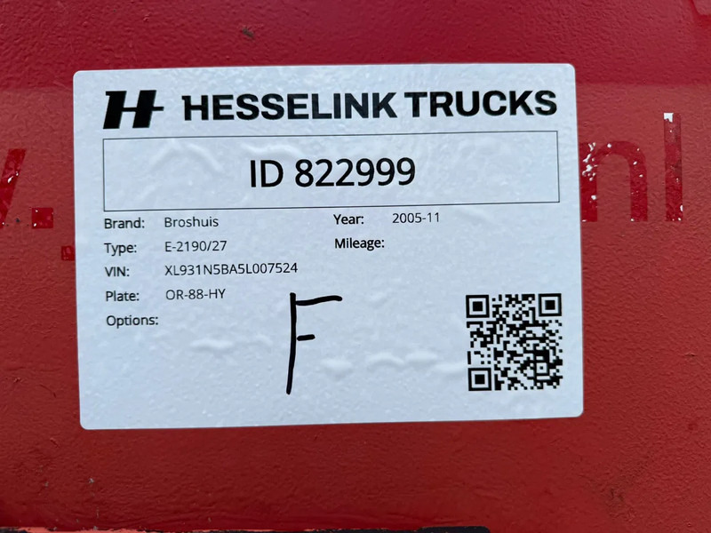 Broshuis Dieplader 6M Extendable Stuuras APK/TUV 03/2026 - Sơ mi rơ moóc thùng thấp: hình 5 Broshuis Dieplader 6M Extendable Stuuras APK/TUV 03/2026 - Sơ mi rơ moóc thùng thấp: hình 5