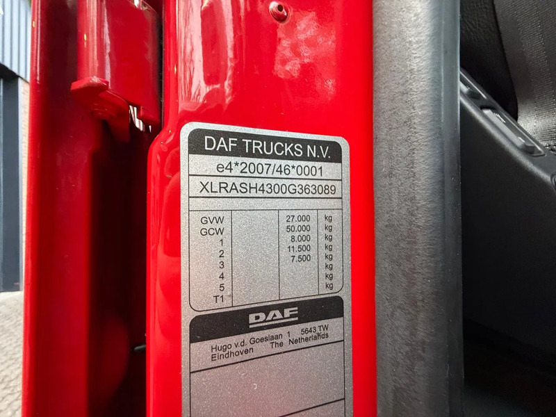 Cho thuê DAF XF 530 6X2 FAS Full air Alcoa Retarder Stuuras 7.6M Chassis NL Truck DAF XF 530 6X2 FAS Full air Alcoa Retarder Stuuras 7.6M Chassis NL Truck: hình 20