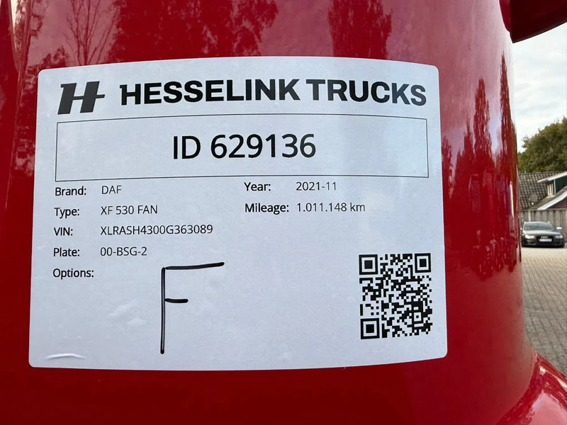 Cho thuê DAF XF 530 6X2 FAS Full air Alcoa Retarder Stuuras 7.6M Chassis NL Truck DAF XF 530 6X2 FAS Full air Alcoa Retarder Stuuras 7.6M Chassis NL Truck: hình 10