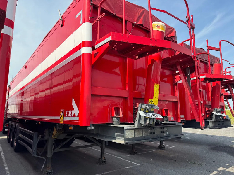 Stas S300CX 58m3 Alcoa SAF Klep Deuren combi top condition 6340kg - Sơ mi rơ moóc ben: hình 2 Stas S300CX 58m3 Alcoa SAF Klep Deuren combi top condition 6340kg - Sơ mi rơ moóc ben: hình 2