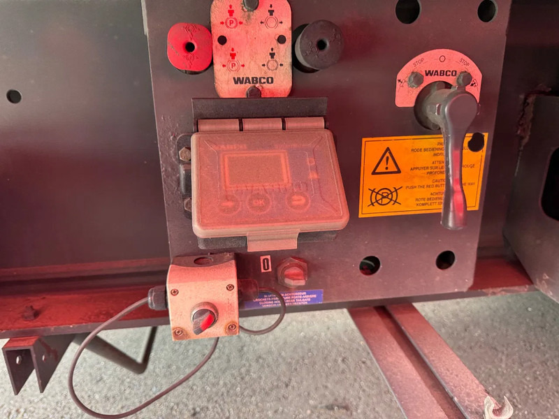 Sơ mi rơ moóc ben Stas S300CX 58m3 Alcoa SAF Klep/Deuren combi, top condition 6350KG: hình 9
