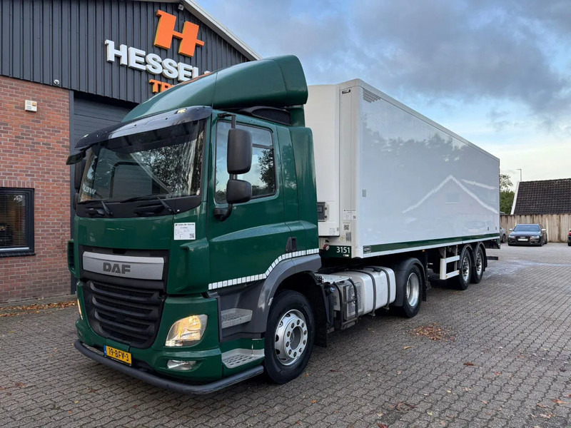 DAF CF 290 + HTF Koeloplegger PTO Powered koelmotor Dhollandia 3000KG NL Truck/Trailer 470.496KM - Xe đầu kéo: hình 1 DAF CF 290 + HTF Koeloplegger PTO Powered koelmotor Dhollandia 3000KG NL Truck/Trailer 470.496KM - Xe đầu kéo: hình 1