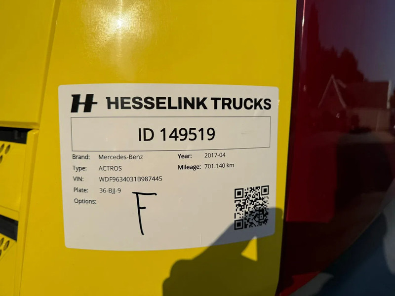 Mercedes-Benz Actros 1840 4X2 EURO 6 701.140KM, NL Truck - Xe đầu kéo: hình 5 Mercedes-Benz Actros 1840 4X2 EURO 6 701.140KM, NL Truck - Xe đầu kéo: hình 5