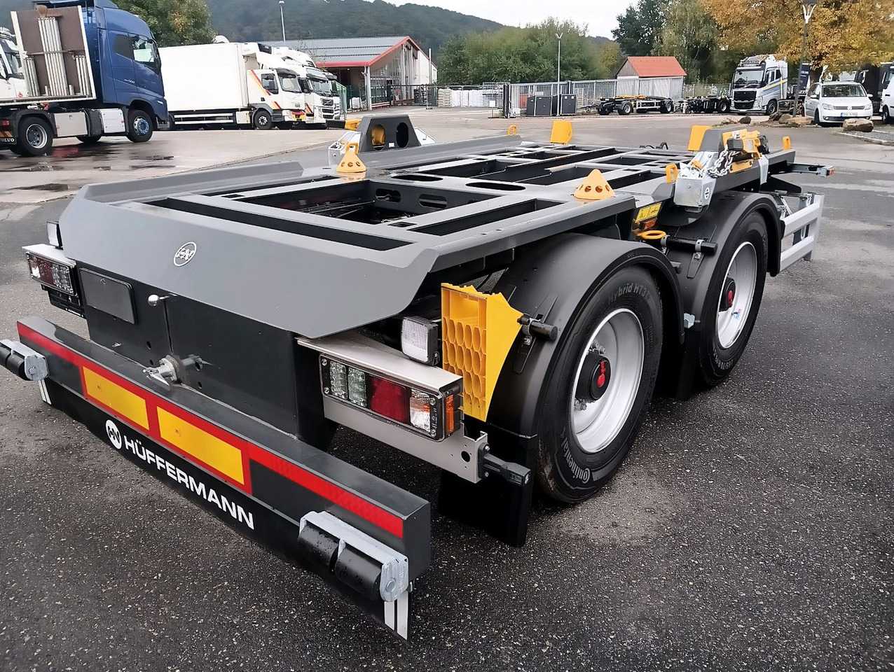 Hüffermann 2-A-MINI-CARRIER SAFETYFIX VERZINKT FULLOPTION - Rơ moóc thùng chứa: hình 5 Hüffermann 2-A-MINI-CARRIER SAFETYFIX VERZINKT FULLOPTION - Rơ moóc thùng chứa: hình 5