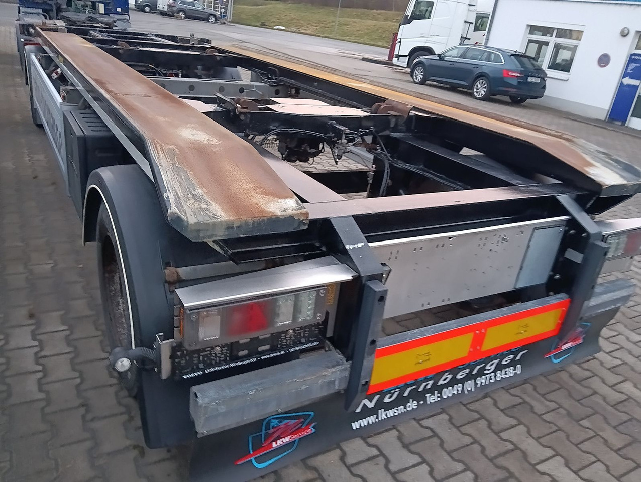 Hüffermann HAR1870 SAF lichtbogenverzinkt4xReifen,BremseNEU - Rơ moóc thùng chứa: hình 3 Hüffermann HAR1870 SAF lichtbogenverzinkt4xReifen,BremseNEU - Rơ moóc thùng chứa: hình 3