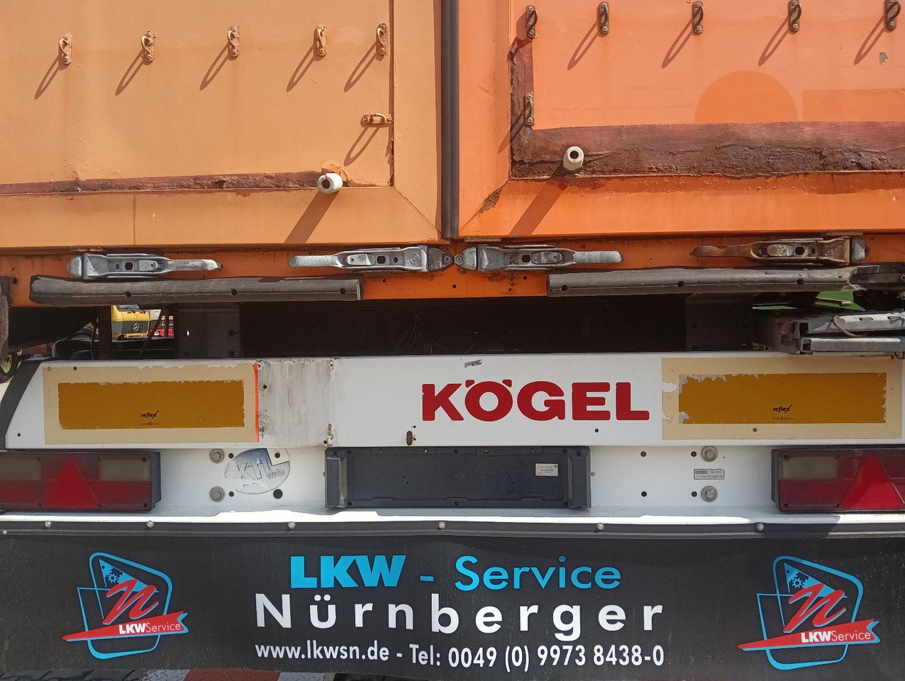 Kögel SN24BORDWANDSIDER EDSCHA BPW Disc Lift Portaltür - Sơ mi rơ moóc mui bạt: hình 4 Kögel SN24BORDWANDSIDER EDSCHA BPW Disc Lift Portaltür - Sơ mi rơ moóc mui bạt: hình 4