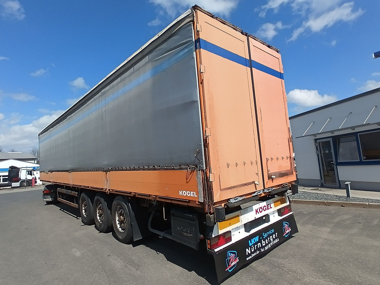 Kögel SN24BORDWANDSIDER EDSCHA BPW Disc Lift Portaltür - Sơ mi rơ moóc mui bạt: hình 2 Kögel SN24BORDWANDSIDER EDSCHA BPW Disc Lift Portaltür - Sơ mi rơ moóc mui bạt: hình 2