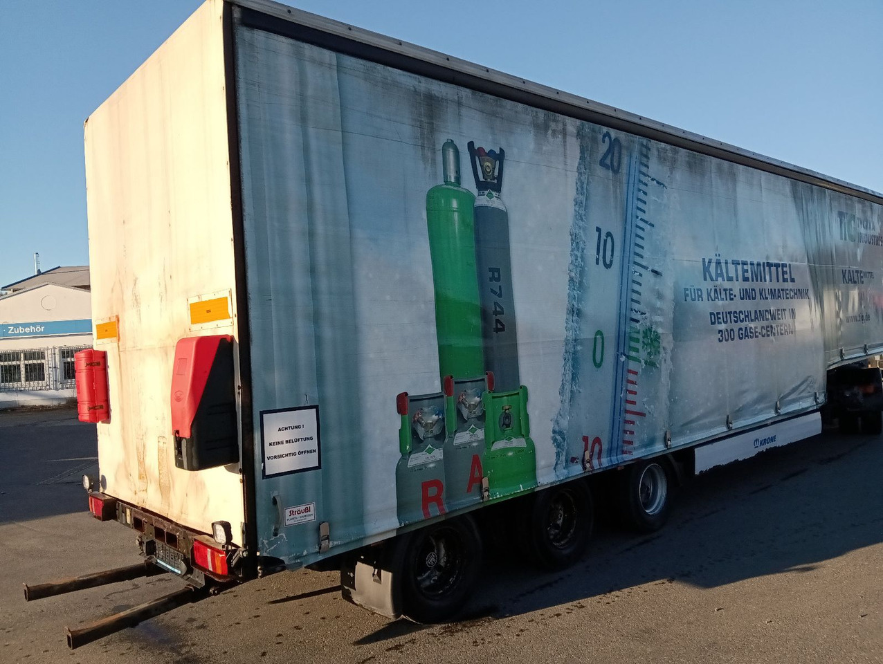 Sơ mi rơ moóc thùng thấp mới Krone SDP 27  12,2m JUMBO BPW 235/75R17,5 Reifen 90%: hình 6