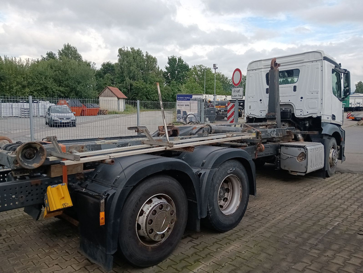 Mercedes-Benz 2545 6x2 Lenk/Lift MEILLER RK2070 Luft/Luft - Xe tải khung gầm: hình 4 Mercedes-Benz 2545 6x2 Lenk/Lift MEILLER RK2070 Luft/Luft - Xe tải khung gầm: hình 4