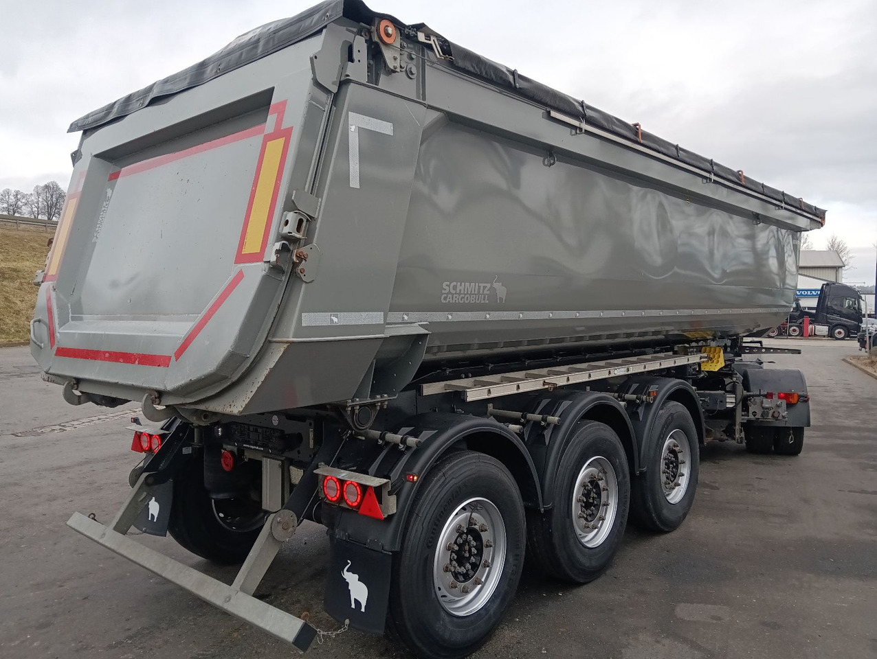 Schmitz Cargobull SKI24-7.2 SR HARDOX 27,5m3 FullOption 6348kg TÜV - Sơ mi rơ moóc ben: hình 3 Schmitz Cargobull SKI24-7.2 SR HARDOX 27,5m3 FullOption 6348kg TÜV - Sơ mi rơ moóc ben: hình 3
