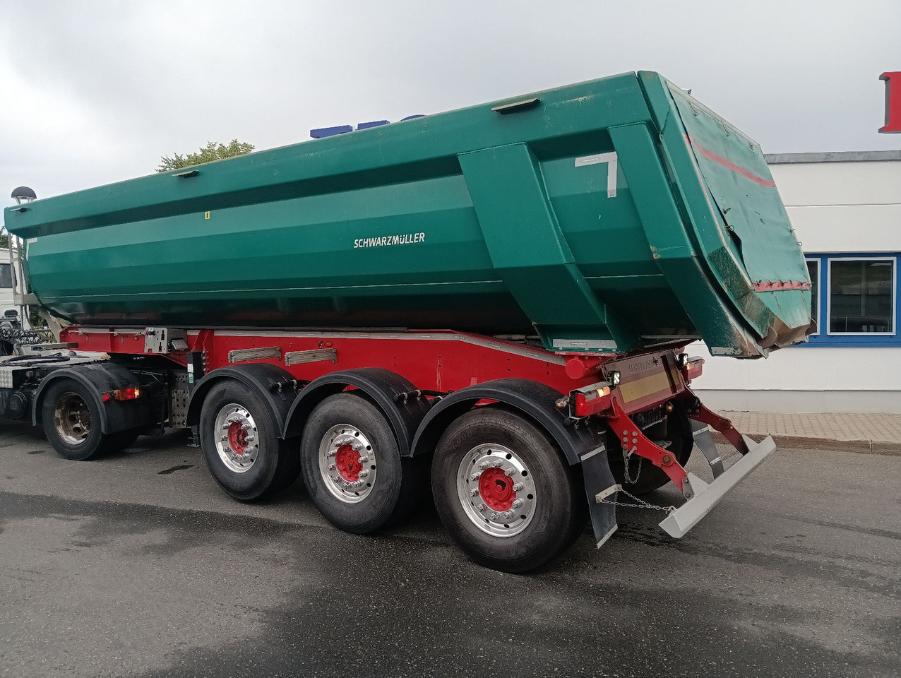 Schwarzmüller 3-A Stahlulde HARDOX ALCOA 25m3 SAF Lift 6180kg - Sơ mi rơ moóc ben: hình 5 Schwarzmüller 3-A Stahlulde HARDOX ALCOA 25m3 SAF Lift 6180kg - Sơ mi rơ moóc ben: hình 5