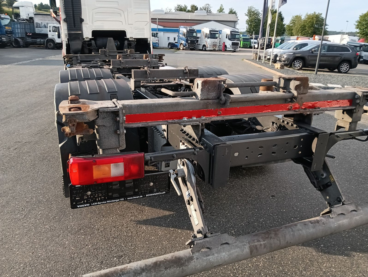 Xe chở container/ Xe tải hoán đổi thân Volvo FH 460 Globe "VIN-LB"MultiBDF I-PARC LENKACHSE: hình 7