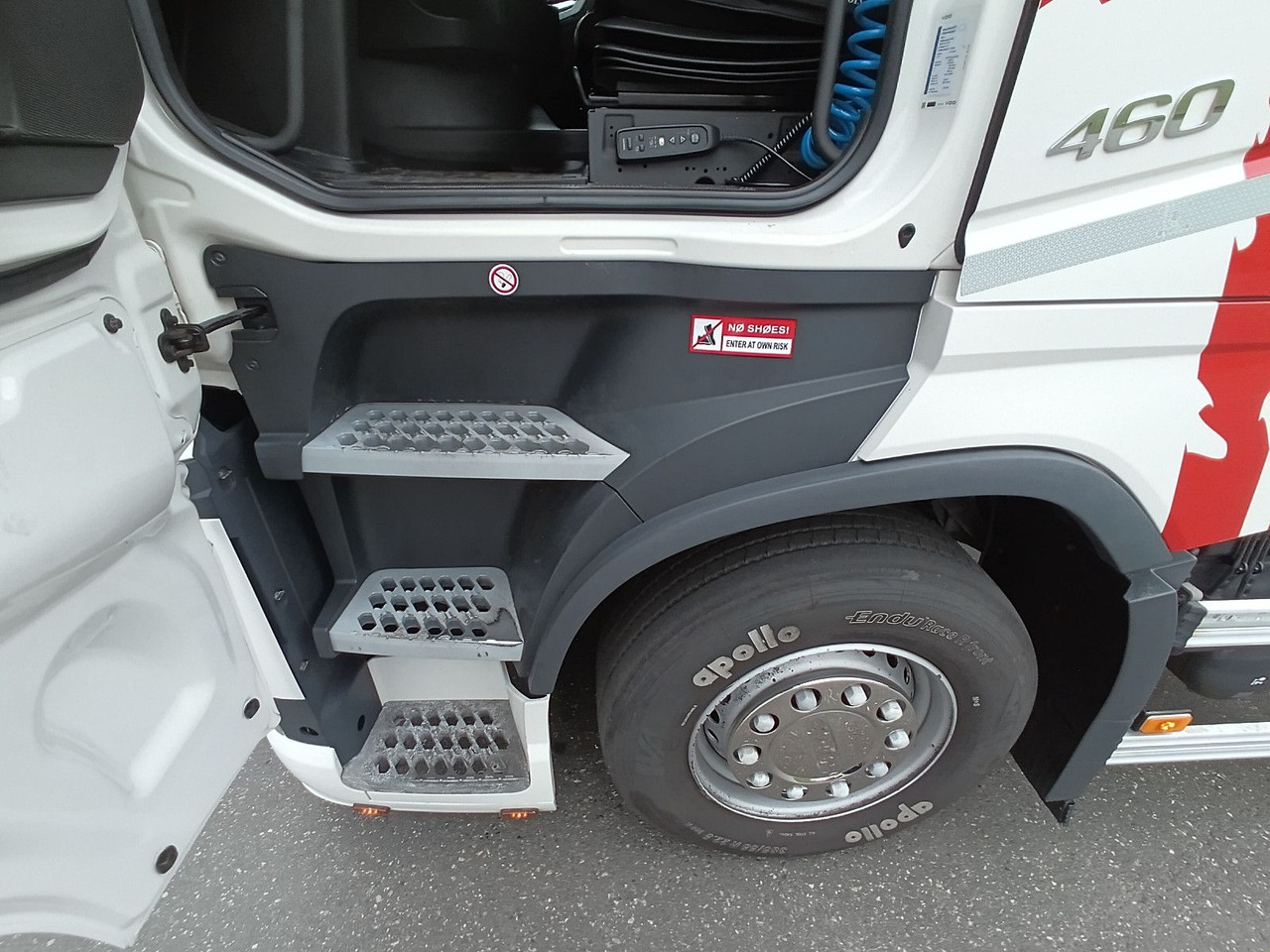 Xe chở container/ Xe tải hoán đổi thân Volvo FH 460 Globe "VIN-LB"MultiBDF I-PARC LENKACHSE: hình 8