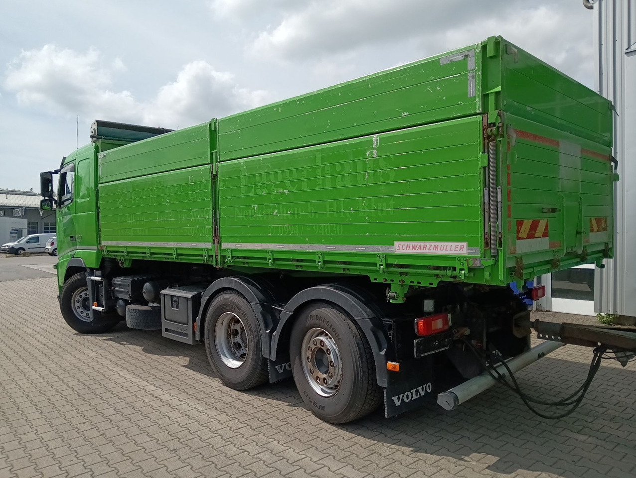 Xe ben Volvo FH 500 6x2R 22m3 SCHWARZMÜLLER 3-S-GETREIDEKIPPE: hình 9