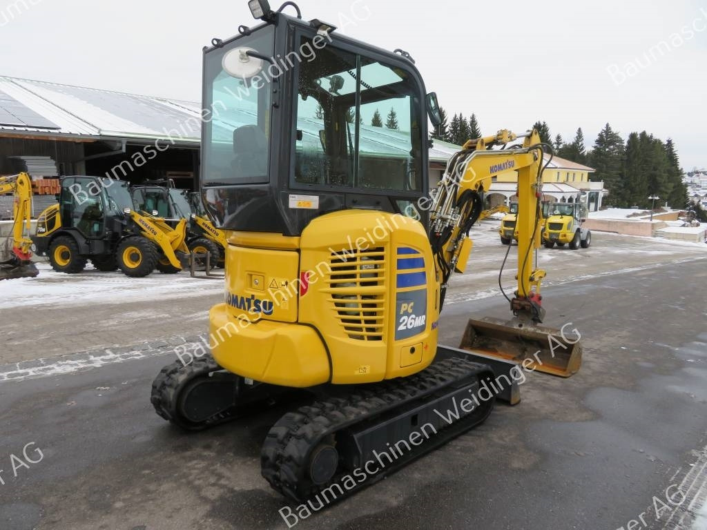 Komatsu PC 26 MR-5 - Máy xúc mini: hình 3 Komatsu PC 26 MR-5 - Máy xúc mini: hình 3