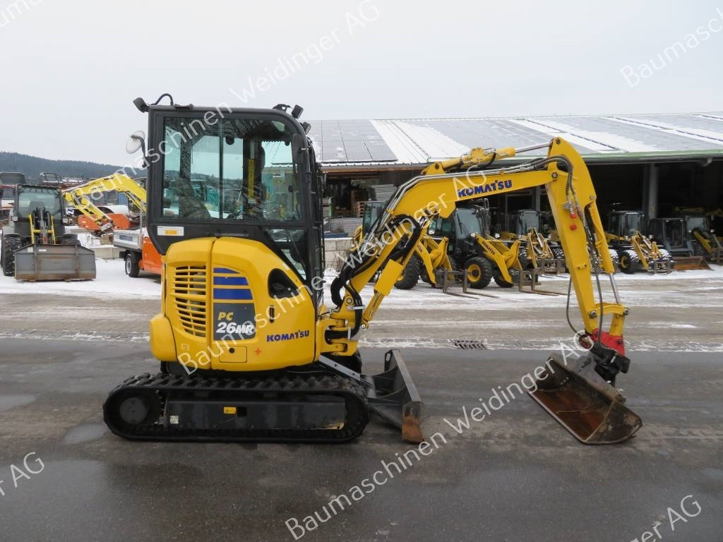 Komatsu PC 26 MR-5 - Máy xúc mini: hình 2 Komatsu PC 26 MR-5 - Máy xúc mini: hình 2