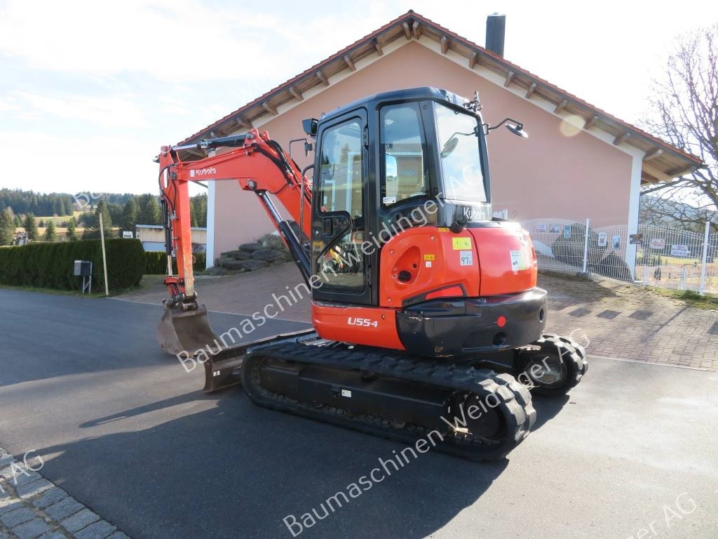Kubota U 55-4 - Máy xúc mini: hình 5 Kubota U 55-4 - Máy xúc mini: hình 5